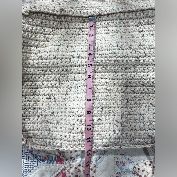 Handmade Knit Oversized Tote Bag Sturdy and Well Made! Market Shopping Bag - Picture 12 of 12